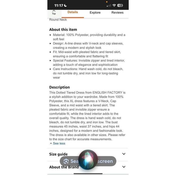 English Factory Size L Tiered Ruffled Midi Dress Mauve Brown Swiss Dot Flouncy - Picture 15 of 16